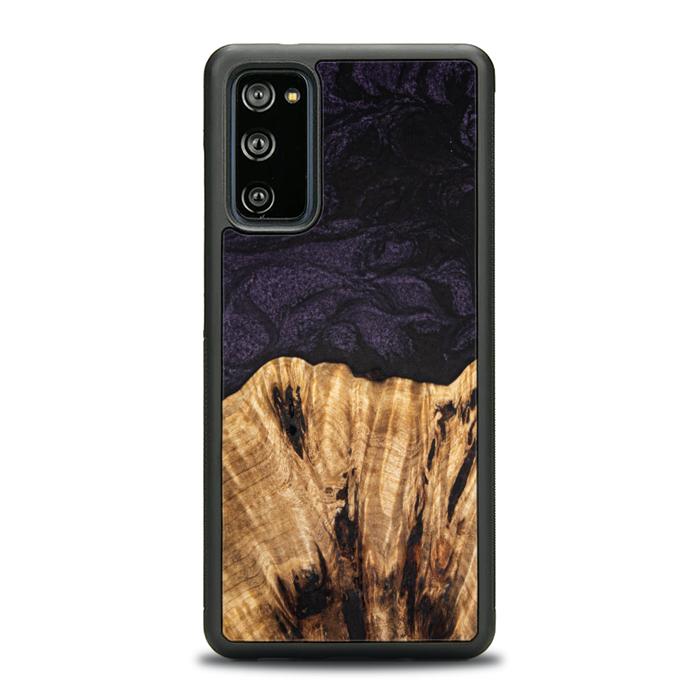 Samsung Galaxy S20 FE Etui na telefon z żywicy i drewna - SYNERGY#C31