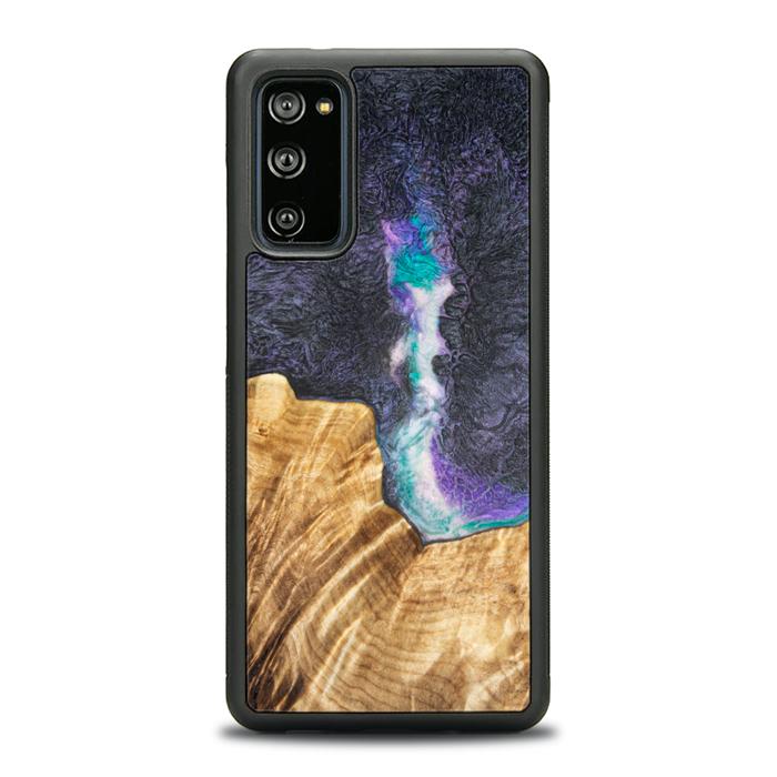 Samsung Galaxy S20 FE Etui na telefon z żywicy i drewna - SYNERGY#C7