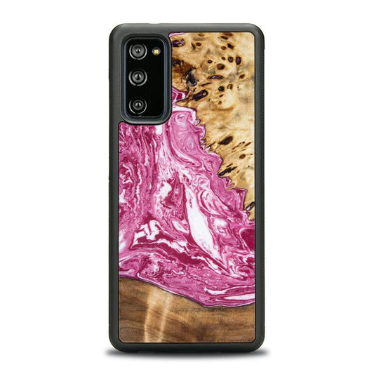 Samsung Galaxy S20 FE Etui na telefon z żywicy i drewna - Synergy#129