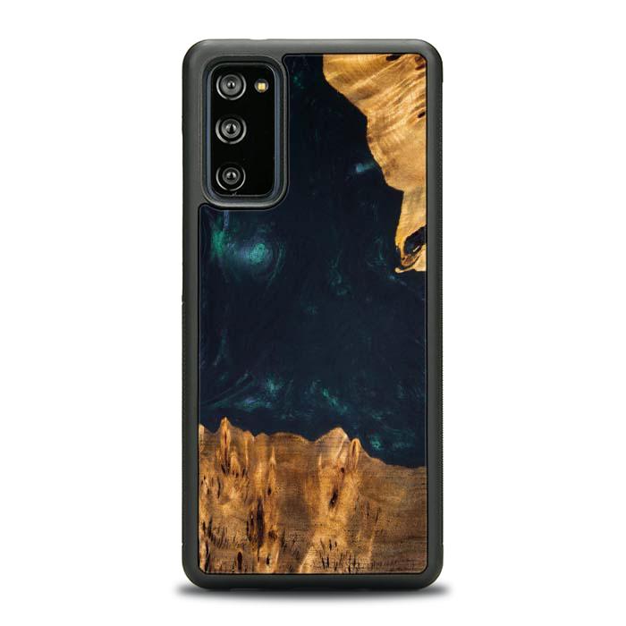 Samsung Galaxy S20 FE Etui na telefon z żywicy i drewna - Synergy#190
