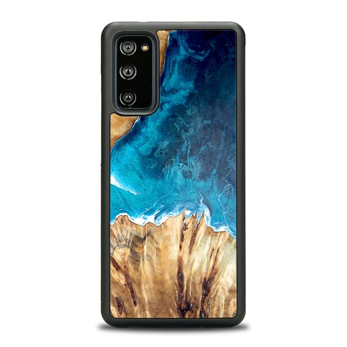 Samsung Galaxy S20 FE Handyhülle aus Harz und Holz - Synergy#D126