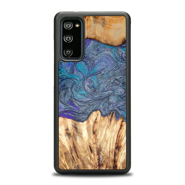 Samsung Galaxy S20 FE Etui na telefon z żywicy i drewna - Synergy#D132