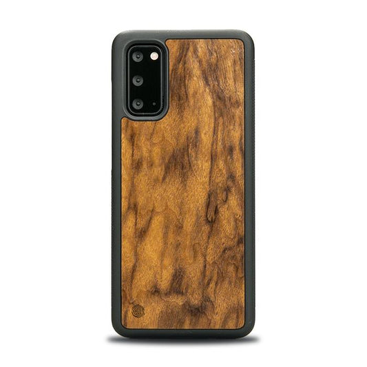 Samsung Galaxy S20 Handyhülle aus Holz - Imbuia