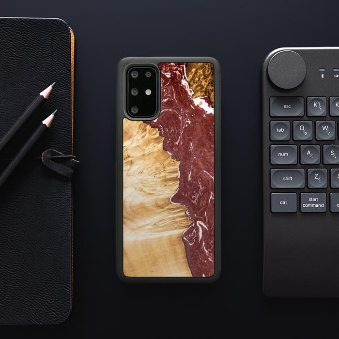 Samsung Galaxy S20 Plus Etui na telefon z żywicy i drewna - SYNERGY#316