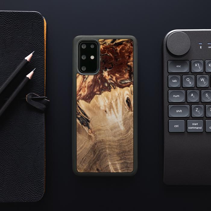 Samsung Galaxy S20 Plus Etui na telefon z żywicy i drewna - SYNERGY#A100