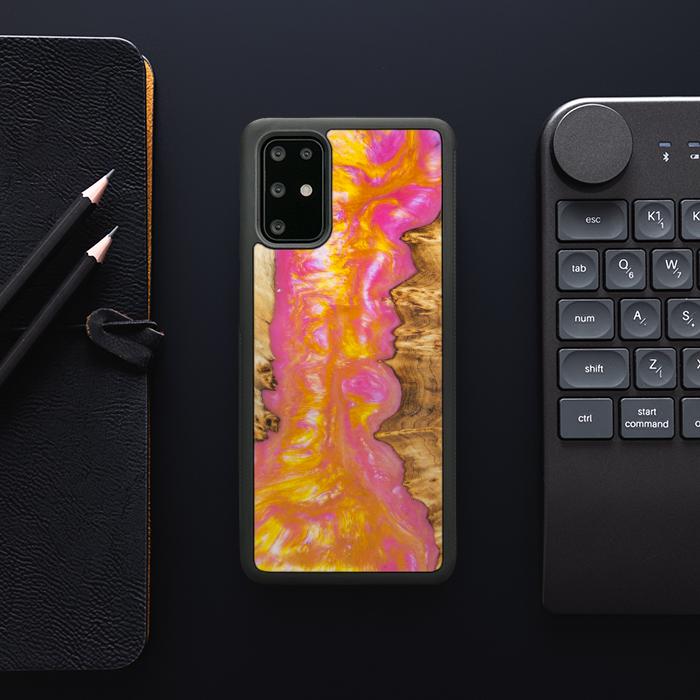 Samsung Galaxy S20 Plus Etui na telefon z żywicy i drewna - SYNERGY#A20