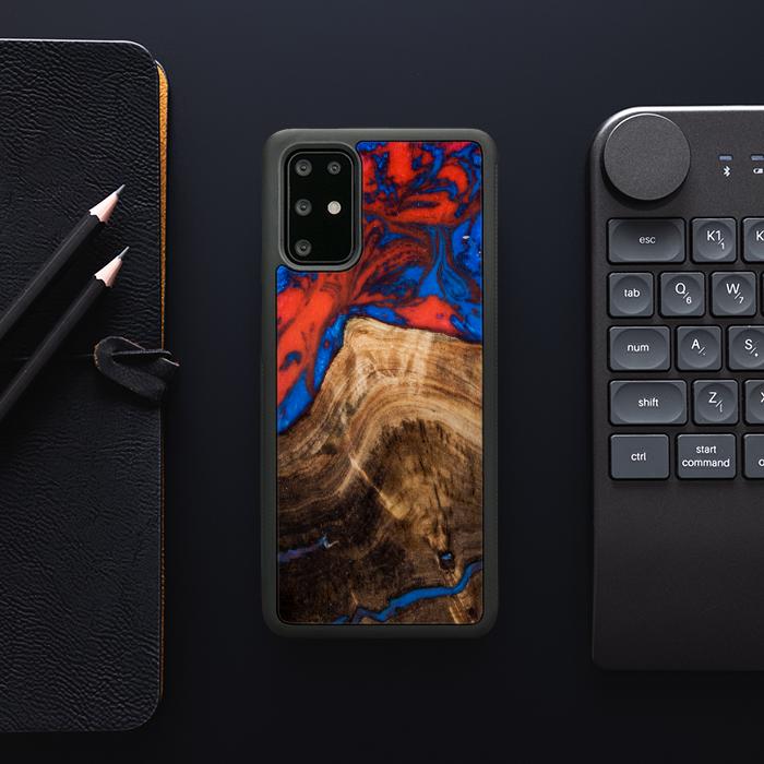 Samsung Galaxy S20 Plus Etui na telefon z żywicy i drewna - SYNERGY#A82
