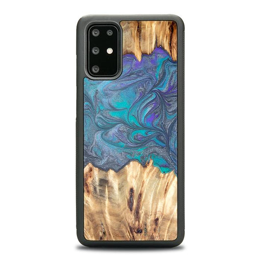 Samsung Galaxy S20 Plus Handyhülle aus Harz und Holz - Synergy#D107