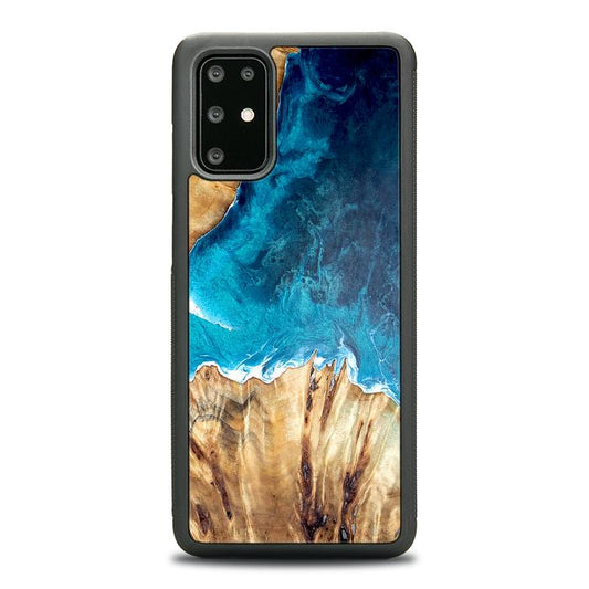 Samsung Galaxy S20 Plus Handyhülle aus Harz und Holz - Synergy#D126