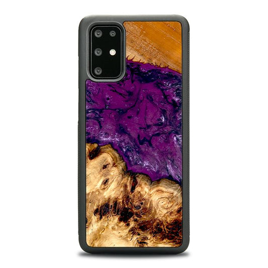 Samsung Galaxy S20 Plus Handyhülle aus Harz und Holz - Synergy#D130