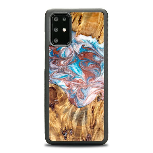 Samsung Galaxy S20 Plus Handyhülle aus Harz und Holz - Synergy#D138