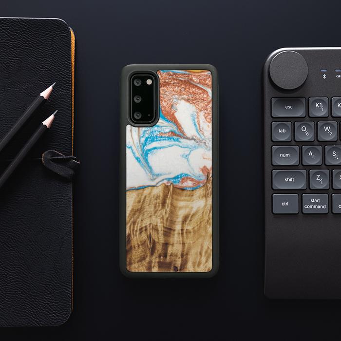 Samsung Galaxy S20 Resin & Wood Phone Case - SYNERGY#47