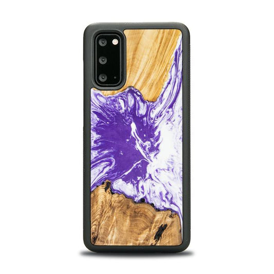 Samsung Galaxy S20 Resin & Wood Phone Case - SYNERGY#A79