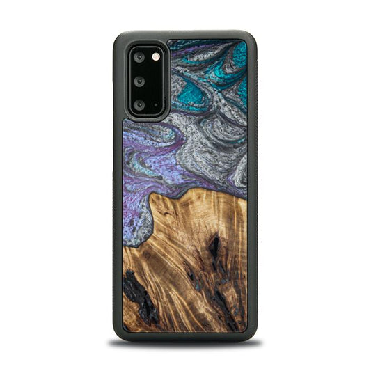 Samsung Galaxy S20 Handyhülle aus Kunstharz und Holz - SYNERGY#C47