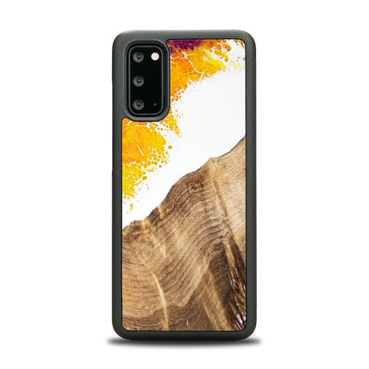 Samsung Galaxy S20 Handyhülle aus Kunstharz und Holz - Synergy#C28