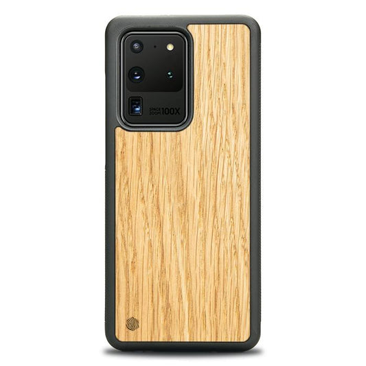 Samsung Galaxy S20 Ultra Handyhülle aus Holz - Eiche