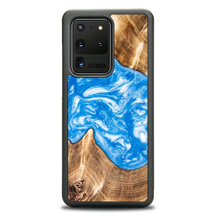 Samsung Galaxy S20 Ultra Etui na telefon z żywicy i drewna - SYNERGY#325