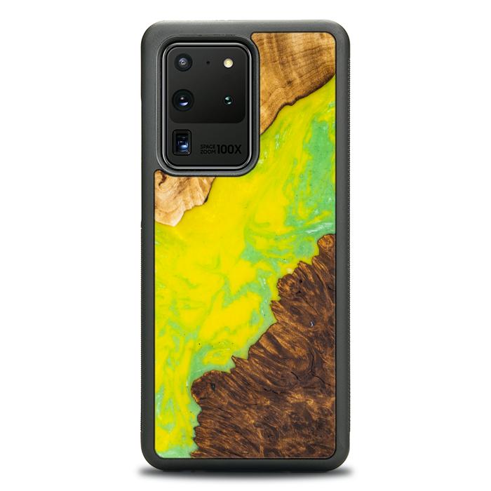 Samsung Galaxy S20 Ultra Handyhülle aus Kunstharz und Holz - SYNERGY# A12