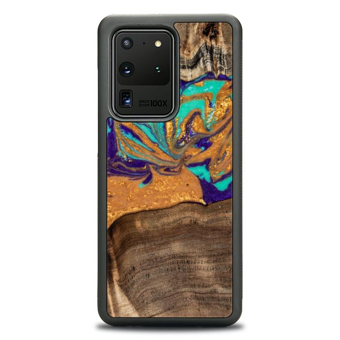 Samsung Galaxy S20 Ultra Handyhülle aus Kunstharz und Holz - SYNERGY# A122