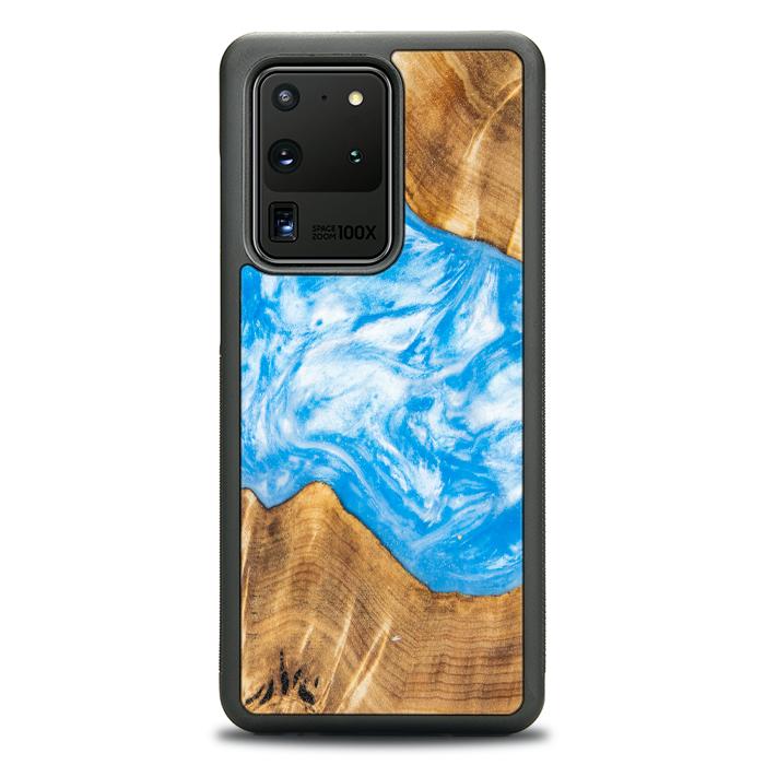 Samsung Galaxy S20 Ultra Etui na telefon z żywicy i drewna - SYNERGY# A28