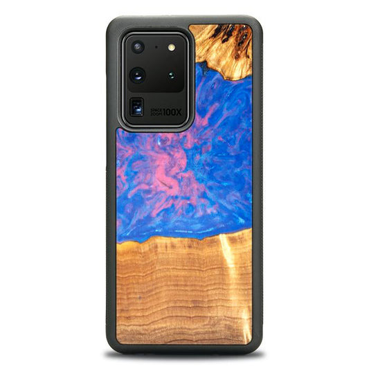 Samsung Galaxy S20 Ultra Etui na telefon z żywicy i drewna - SYNERGY#B29