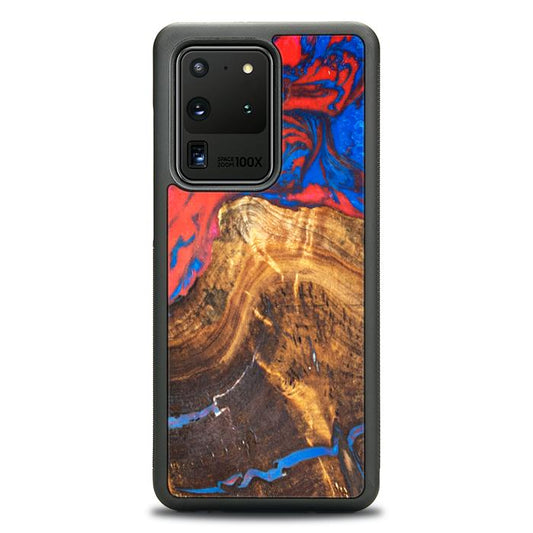 Samsung Galaxy S20 Ultra Resin & Wood Phone Case - SYNERGY#B31