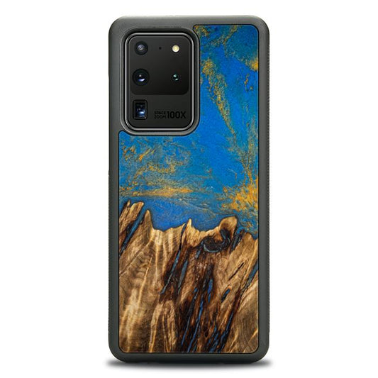 Samsung Galaxy S20 Ultra Etui na telefon z żywicy i drewna - SYNERGY#C43
