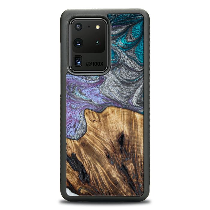 Samsung Galaxy S20 Ultra Handyhülle aus Kunstharz und Holz - SYNERGY#C47