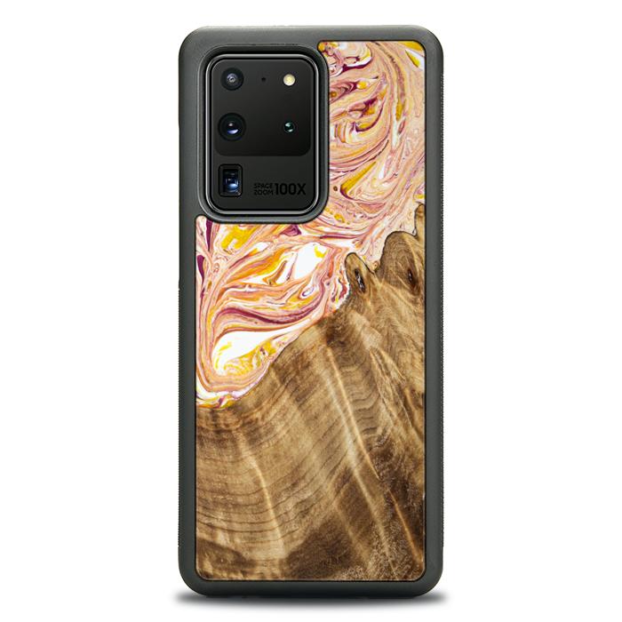 Samsung Galaxy S20 Ultra Handyhülle aus Kunstharz und Holz - SYNERGY#C48