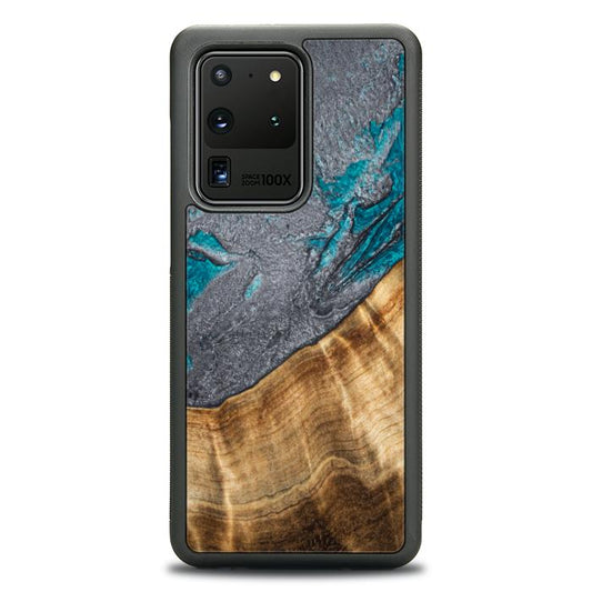 Samsung Galaxy S20 Ultra Handyhülle aus Harz und Holz - Synergy#C45
