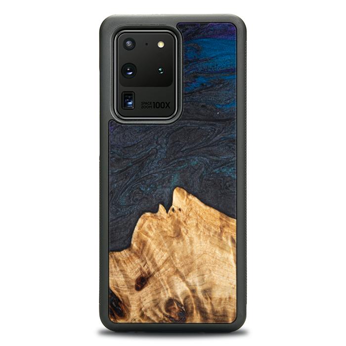 Samsung Galaxy S20 Ultra Handyhülle aus Kunstharz und Holz - Synergy#C5