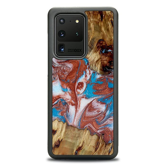Samsung Galaxy S20 Ultra Etui na telefon z żywicy i drewna - Synergy#D103