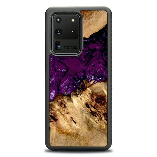Samsung Galaxy S20 Ultra Handyhülle aus Harz und Holz - Synergy#D113