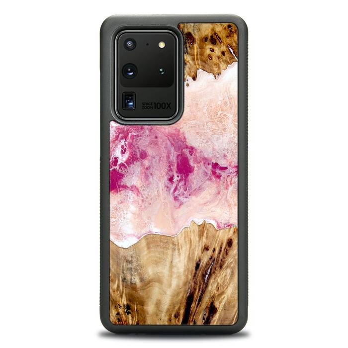 Samsung Galaxy S20 Ultra Etui na telefon z żywicy i drewna - Synergy#D119