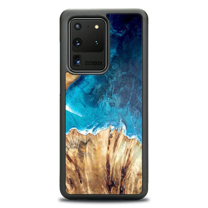 Samsung Galaxy S20 Ultra Etui na telefon z żywicy i drewna - Synergy#D126