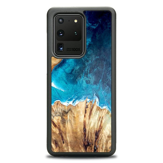 Samsung Galaxy S20 Ultra Etui na telefon z żywicy i drewna - Synergy#D126
