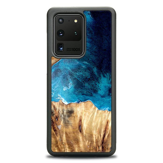 Samsung Galaxy S20 Ultra Etui na telefon z żywicy i drewna - Synergy#D127