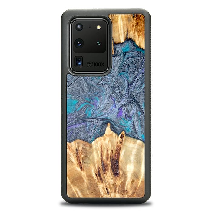 Samsung Galaxy S20 Ultra Handyhülle aus Harz und Holz - Synergy#D135