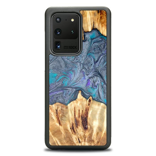 Samsung Galaxy S20 Ultra Handyhülle aus Harz und Holz - Synergy#D135