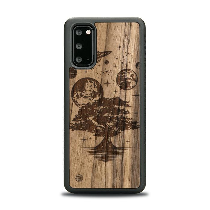 Samsung Galaxy S20 Wooden Phone Case - Galactic Garden