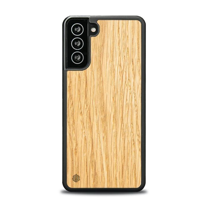 Samsung Galaxy S21 FE Handyhülle aus Holz - Eiche