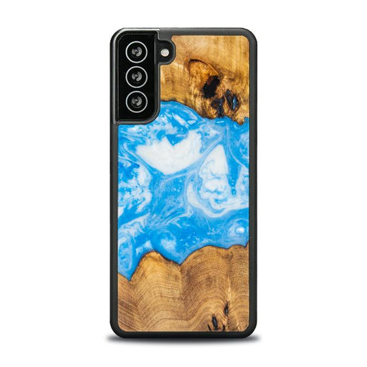 Samsung Galaxy S21 FE Etui na telefon z żywicy i drewna - SYNERGY#A30