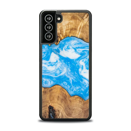 Samsung Galaxy S21 FE Resin & Wood Phone Case - SYNERGY#A31