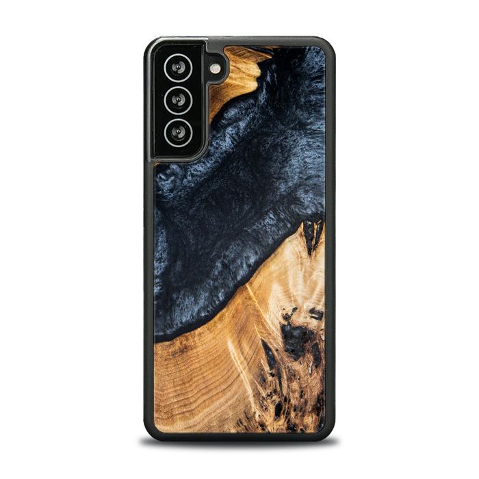 Samsung Galaxy S21 FE Etui na telefon z żywicy i drewna - SYNERGY#A50