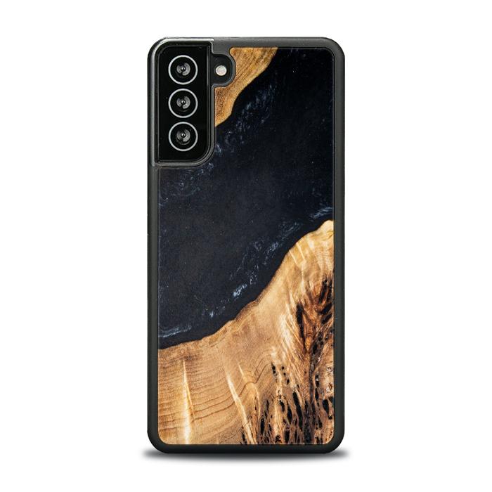 Samsung Galaxy S21 FE Etui na telefon z żywicy i drewna - SYNERGY#A53