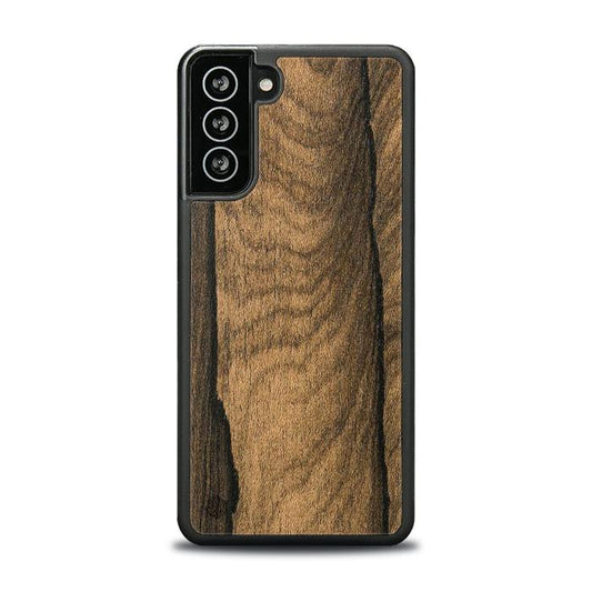 Samsung Galaxy S21 FE Handyhülle aus Holz - Ziricote