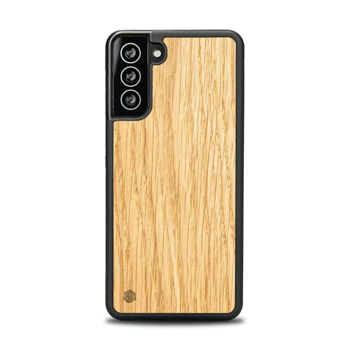 Samsung Galaxy S21 Handyhülle aus Holz - Eiche