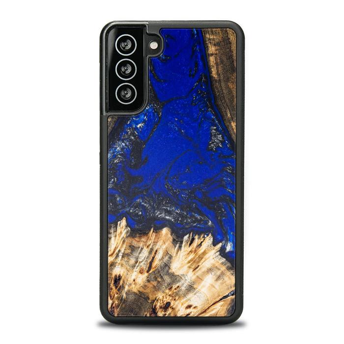 Samsung Galaxy S21 Plus Resin & Wood Phone Case - SYNERGY#176