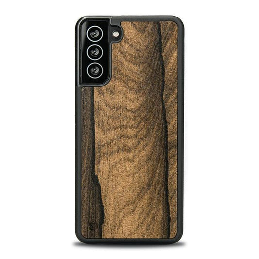 Samsung Galaxy S21 Plus Handyhülle aus Holz - Ziricote