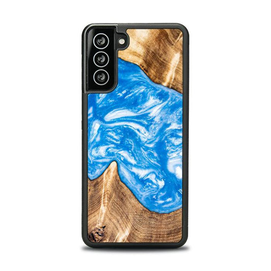 Samsung Galaxy S21 Resin & Wood Phone Case - SYNERGY#325